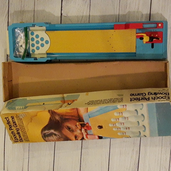 Epoch Playthings Other - Epoch Perfect Bowling Junior Game Collectible RARE Vintage 1972